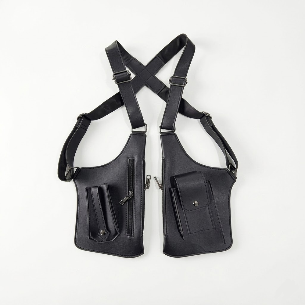 Herren Schultertasche Crossbody mit verstellbarem Riemen