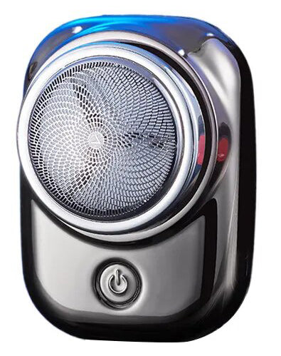 Mini Electric Shaver – USB-C Rechargeable, IPX7 Waterproof, 6-Blade, LED Display