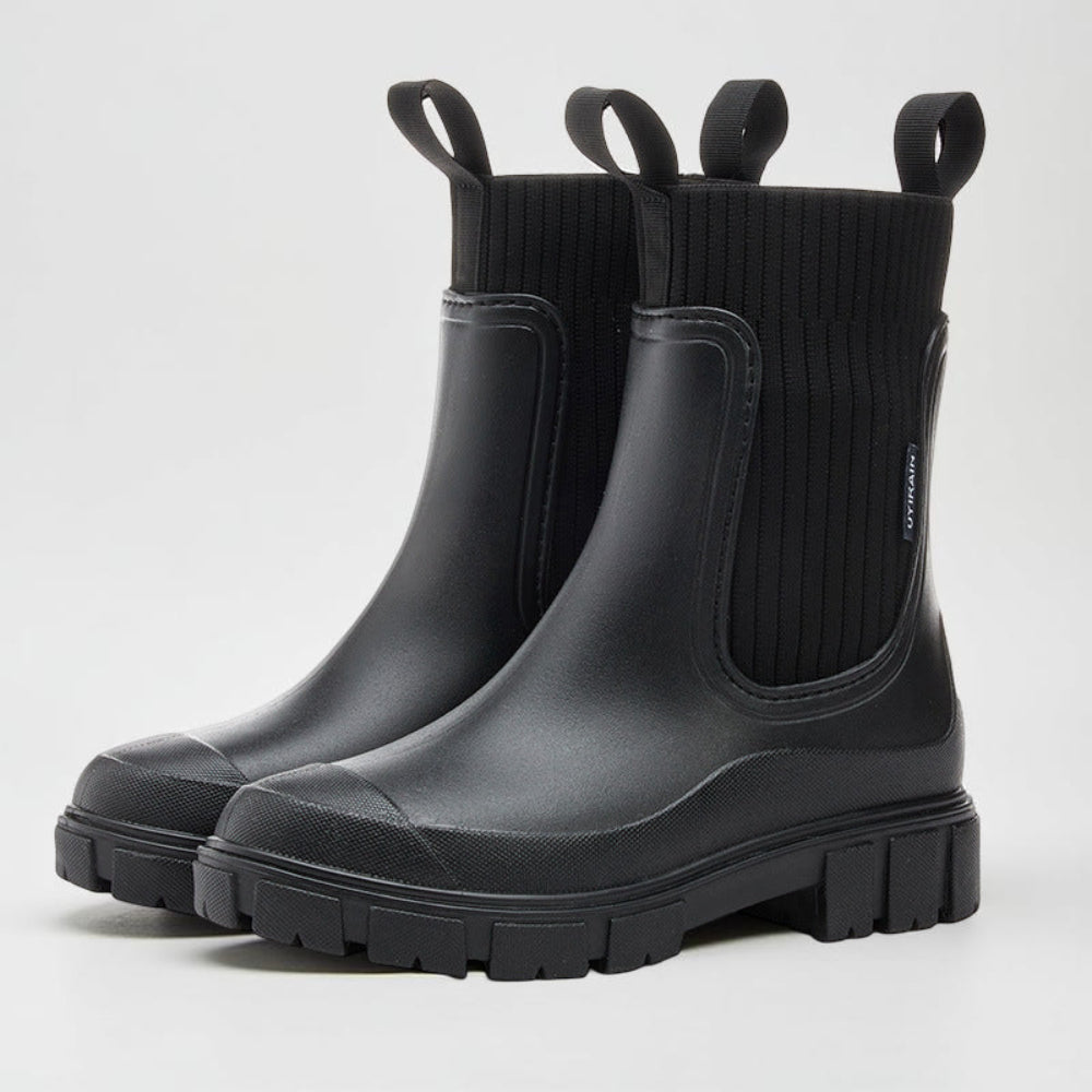 Women's Boots Ankle Chelsea Grip Sole Outdoor Style