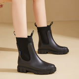 Women's Boots Ankle Chelsea Grip Sole Outdoor Style