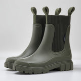 Women's Boots Ankle Chelsea Grip Sole Outdoor Style