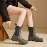 Women's Boots Ankle Chelsea Grip Sole Outdoor Style