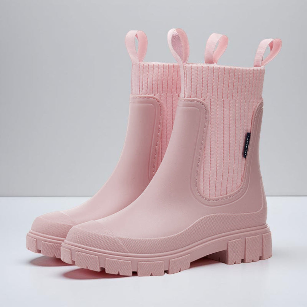 Women's Boots Ankle Chelsea Grip Sole Outdoor Style