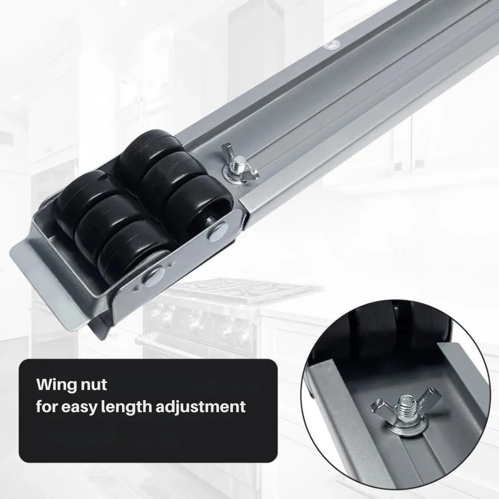 Optimized Product Title: "Gerätebeweger für schwere Haushaltsgeräte – Müheloses Umstellen und Transportieren von Möbeln" 

This title includes relevant keywords while enhancing clarity and appeal for potential customers.