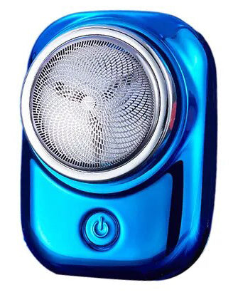 Mini Electric Shaver – USB-C Rechargeable, IPX7 Waterproof, 6-Blade, LED Display