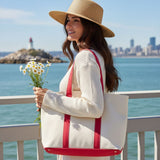 Kalsten | Premium canvas shopper with reinforced steel details