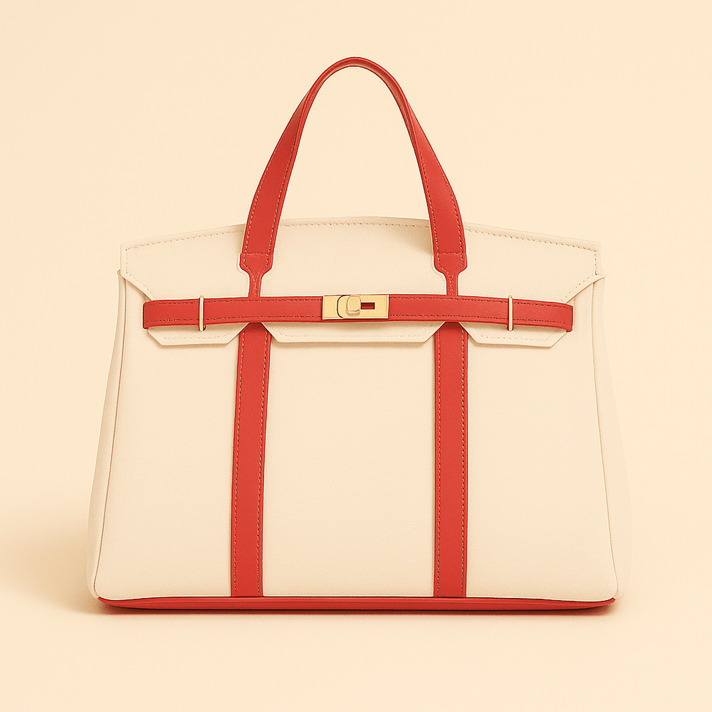 Kalsten | Premium canvas shopper with reinforced steel details