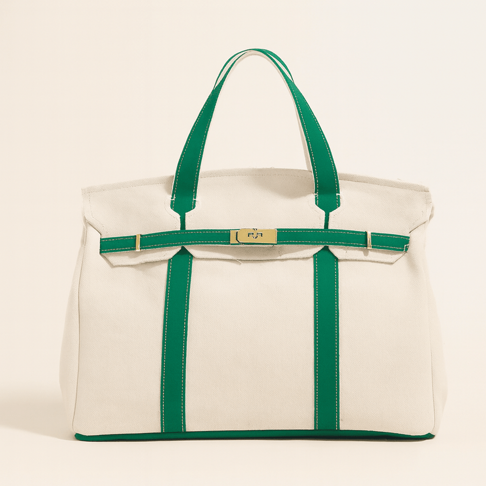 Kalsten | Premium canvas shopper with reinforced steel details