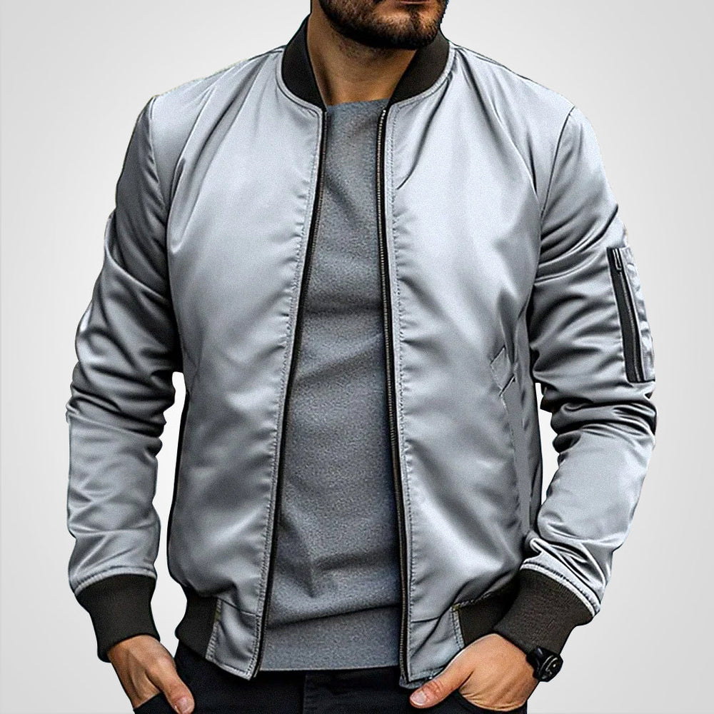 Enhanced Product Title: **Bob™ Klassische Bomberjacke für Herren – Stilvolle, Bequeme und Vielseitige Jacke für Jeden Anlass** 

This title includes keywords that potential customers might search for, such as "Herren" (men's), "stilvolle" (stylish), "bequ