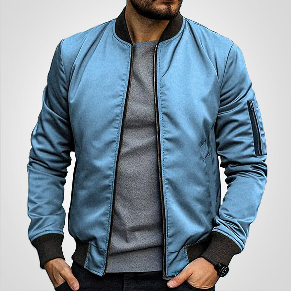 Enhanced Product Title: **Bob™ Klassische Bomberjacke für Herren – Stilvolle, Bequeme und Vielseitige Jacke für Jeden Anlass** 

This title includes keywords that potential customers might search for, such as "Herren" (men's), "stilvolle" (stylish), "bequ