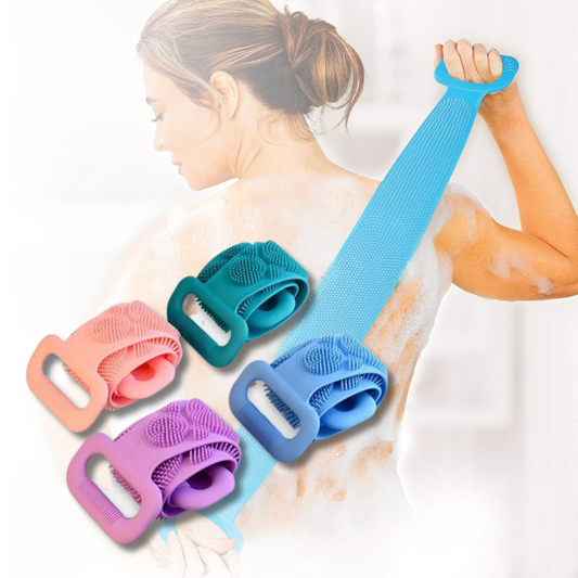 Body Scrubber – Silicone, Exfoliating Shower Brush & Bath Massager