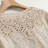 Bohemian Crochet Cardigan - Sara