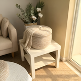 Enhanced Product Title: **Boho Rund Design Gewebter Aufbewahrungskorb mit Deckel – Stilvoller Korb für Ordnung und Dekoration** 

This title includes relevant keywords for better visibility while maintaining clarity and appeal for potential buyers.