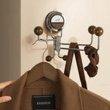 Optimized Product Title: **Bohrfreie drehbare Saughaken – Vielseitige und effiziente Aufhängelösung für Bad, Küche und Schrank | Starker Halt & einfache Montage**