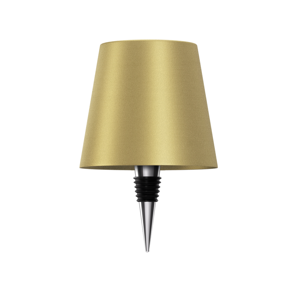 LED Bottle Cap Lamp – USB Rechargeable, Touch Dimmable & Warm White for Any Bottle