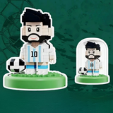 Building Blocks Worldcup Soccer Set Small Plastic Toy Kit