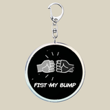 Bunnycat Keychain Funny Acrylic Charm Cute Cartoon Key Ring Gift