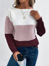 Jade™ Ombre Knit Sweater - Stylish Gradient Pullover for Women
