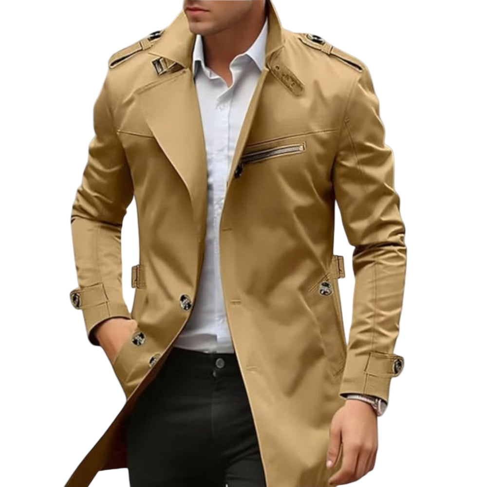 Handcrafted Men's Jacket - Noah™ | Premium Quality & Stylish Design