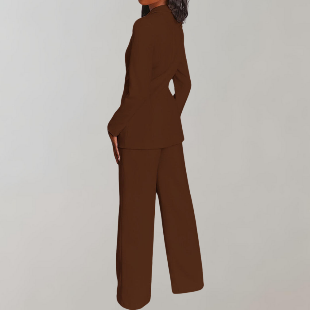 Stylish Blazer and Trouser Set – Elena