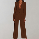 Stylish Blazer and Trouser Set – Elena