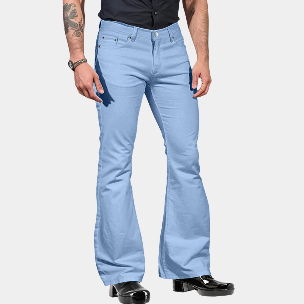 Joris Retro Flared Men's Pants