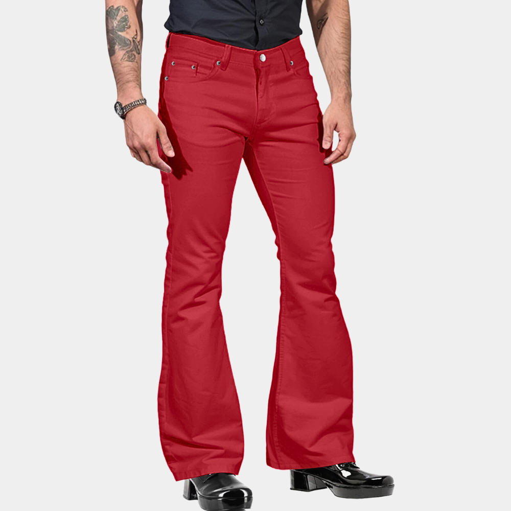 Joris Retro Flared Men's Pants