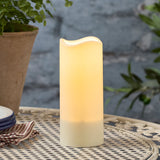 Solar LED Candle Set – 3 Heights, Warm White Light & Weatherproof Design