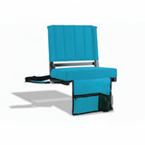 Stadium Seat Padded Folding Bleacher Chair Backrest