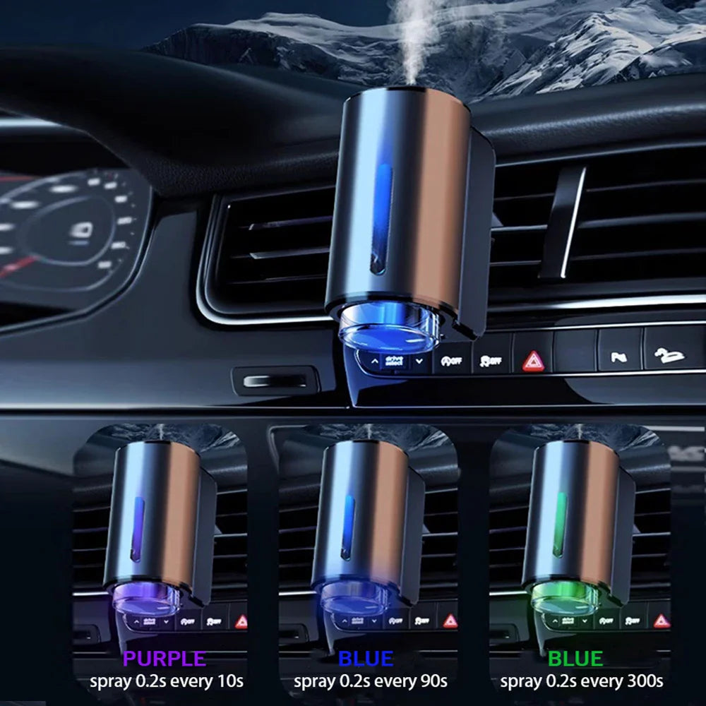 Car Air Freshener Aromatherapy Essential Oil Diffuser Vent Clip