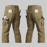Tactical Pants Fleece Lined Cargo Pocket Casual Outdoor Pants