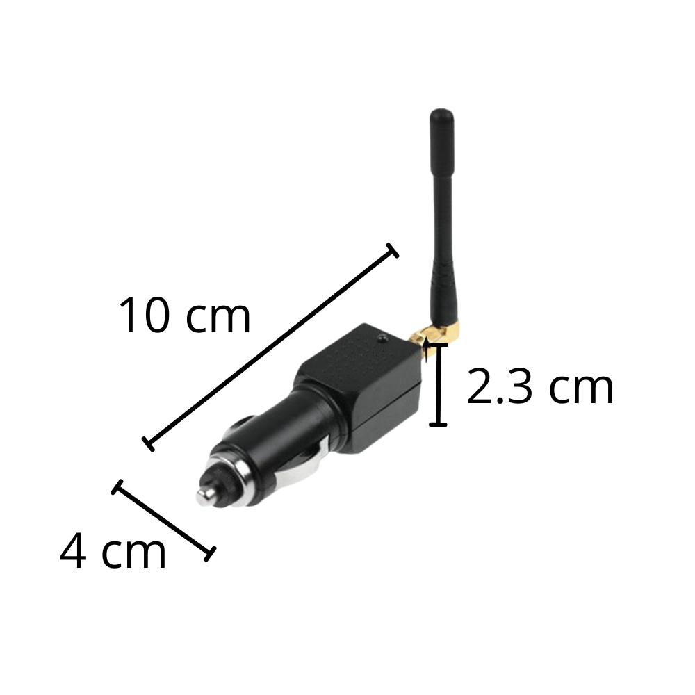 GPS Signal Blocker for Car – 12V Plug-In, External Antenna & Portable Design