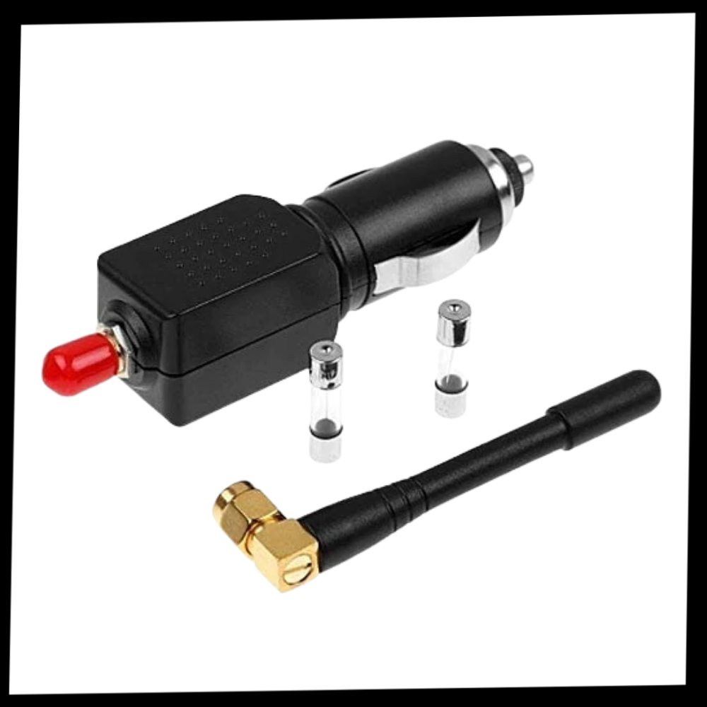 GPS Signal Blocker for Car – 12V Plug-In, External Antenna & Portable Design