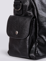 Stylische Handtasche mit Reißverschlusstaschen & Abnehmbarem Trageriemen – Ideal für Alltag & Reisen
