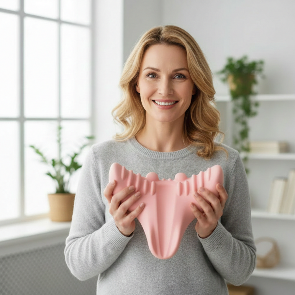 Cervical Neck Pillow – Ergonomic Foam & Pain Relief Support