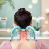 Neck Ergonomic Massager Manual Cervical Spine Roller Shoulder