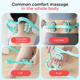 Neck Ergonomic Massager Manual Cervical Spine Roller Shoulder