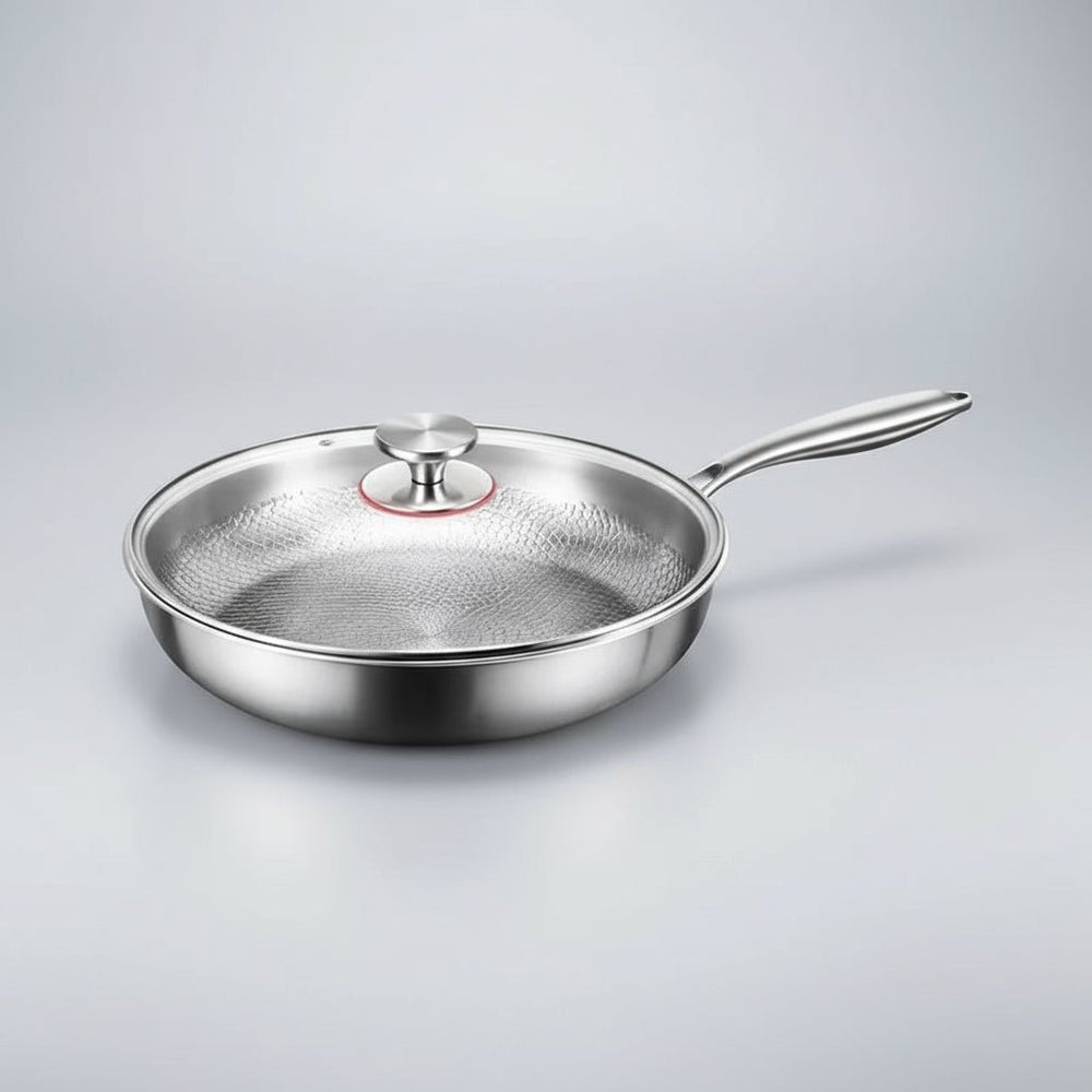 Optimized Product Title: "Gehämmerte Antihaft-Bratpfanne mit Titanbeschichtung – Ideal für Induktionsherde, Kratzfest & Langlebig" 

This title includes relevant keywords while emphasizing key features that may attract potential buyers.
