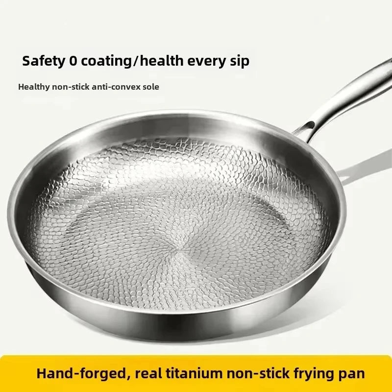 Optimized Product Title: "Gehämmerte Antihaft-Bratpfanne mit Titanbeschichtung – Ideal für Induktionsherde, Kratzfest & Langlebig" 

This title includes relevant keywords while emphasizing key features that may attract potential buyers.