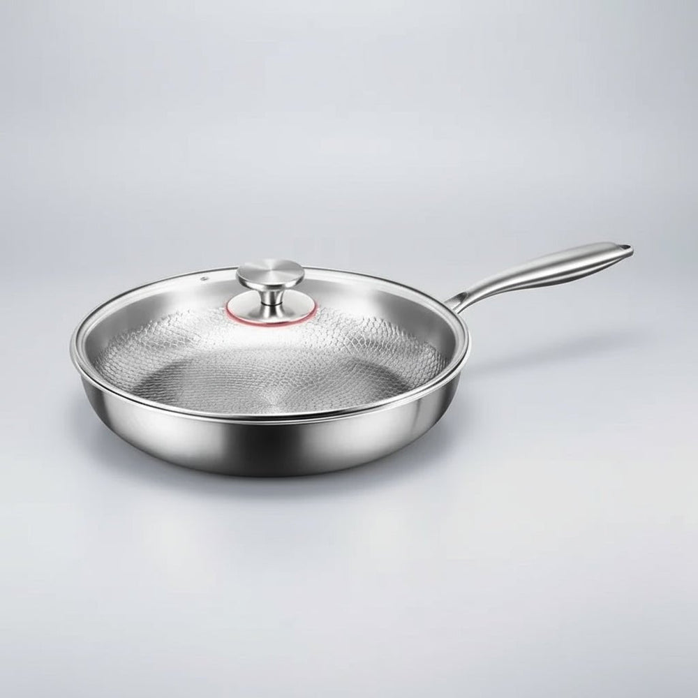 Optimized Product Title: "Gehämmerte Antihaft-Bratpfanne mit Titanbeschichtung – Ideal für Induktionsherde, Kratzfest & Langlebig" 

This title includes relevant keywords while emphasizing key features that may attract potential buyers.