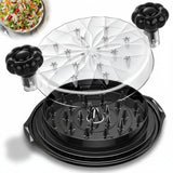 Kitchen Tool Manual Meat Shredder Glass Bowl Non Slip Base