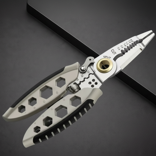 Crimping Multi Tool – Wire Stripper, Steel Cable Cutter & DIY Electrical Repair