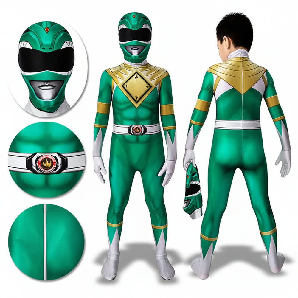 Kids Superhero Costume – Muscle Print Jumpsuit & Party Outfit