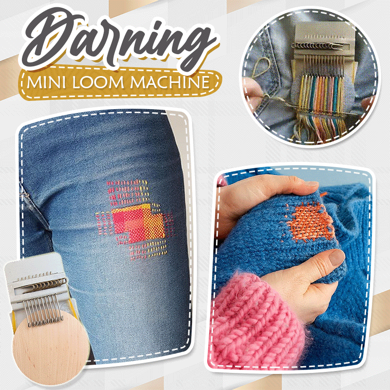 Enhanced Product Title: "Hand-Webset für Kleidungsreparatur und kreatives Weben – Komplettes Set für DIY-Projekte" 

This title includes relevant keywords while emphasizing the product's purpose and appeal to DIY enthusiasts.
