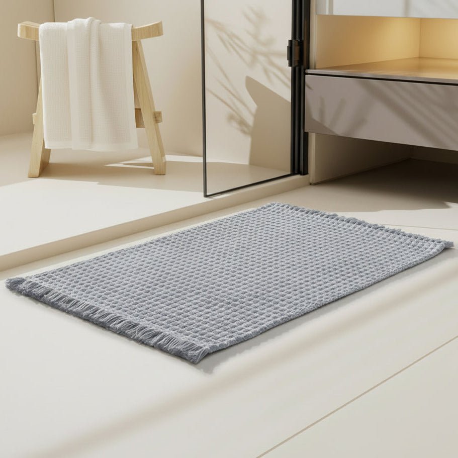 Non-Slip Microfiber Bath Mat – Ultra-Absorbent, Machine Washable, 40×60 to 60×90cm