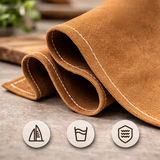 Canvas Work Apron – Cross-Back Straps, Multiple Pockets & Riveted Seams