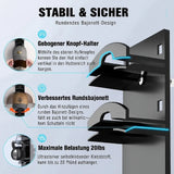Wall-Mounted Cap Organizer – Store 10 Caps Neatly, No More Crushed Brims!