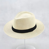 Unisex Panama Sun Hat – Adjustable Fit, Wide Brim & Classic Hat Band