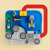 Car Track Toy City Adventure Puzzle Game