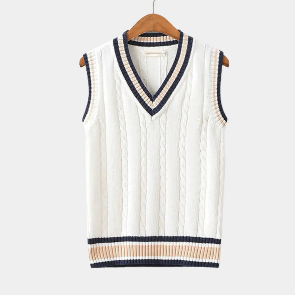 Tommy - Casual college-style vest